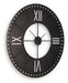 Lytle Wall Clock - Abundant Home Collections