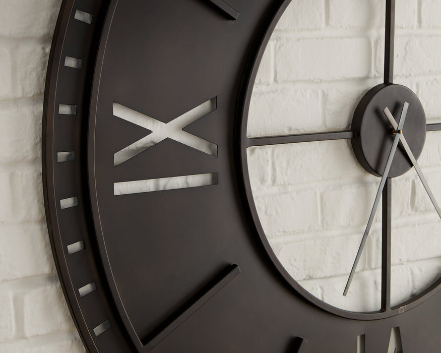 Lytle Wall Clock - Abundant Home Collections