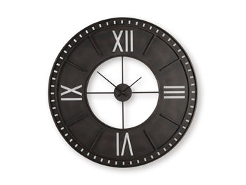 Lytle Wall Clock - Abundant Home Collections