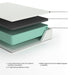 Chime 12 Inch Memory Foam Mattress in a Box - Abundant Home Collections