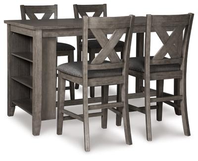 Caitbrook Counter Height Dining Package - Abundant Home Collections