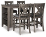 Caitbrook Counter Height Dining Package - Abundant Home Collections