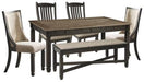 Tyler Creek Dining Set - Abundant Home Collections