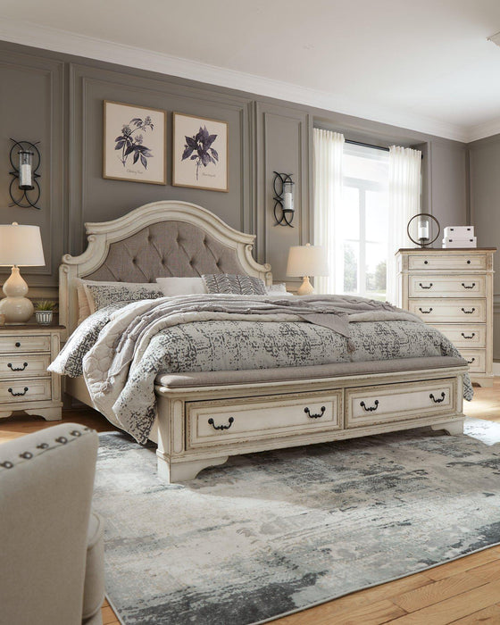 Realyn Upholstered Bed - Abundant Home Collections
