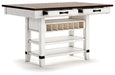Valebeck Counter Height Dining Table - Abundant Home Collections