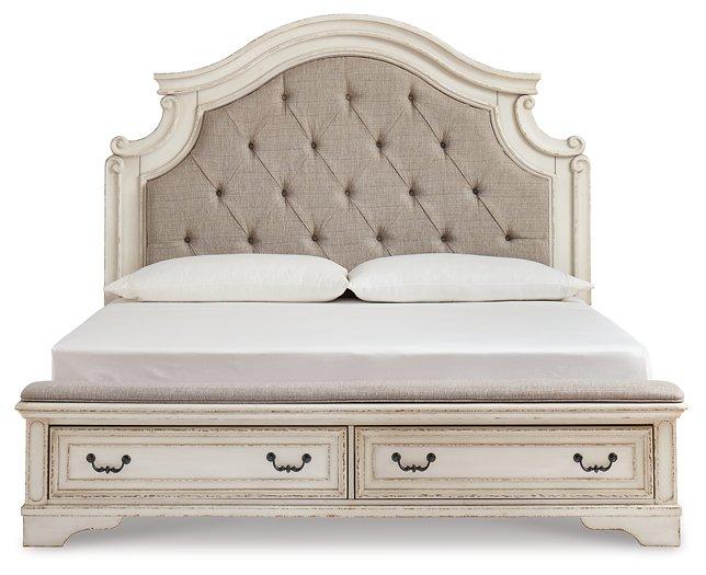 Realyn Upholstered Bed - Abundant Home Collections