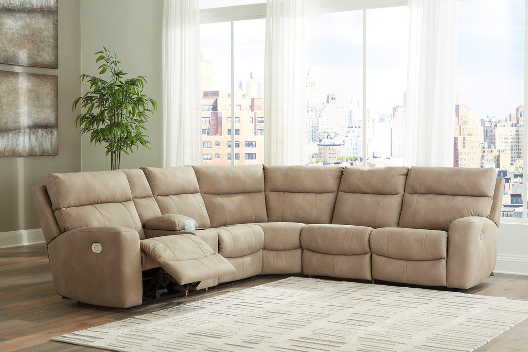 Next-Gen DuraPella Power Reclining Sectional - Abundant Home Collections