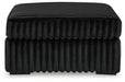 Midnight-Madness Oversized Accent Ottoman - Abundant Home Collections