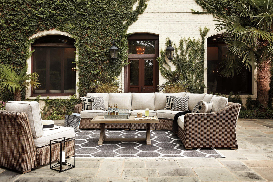 Beachcroft Outdoor Seating Set - Abundant Home Collections