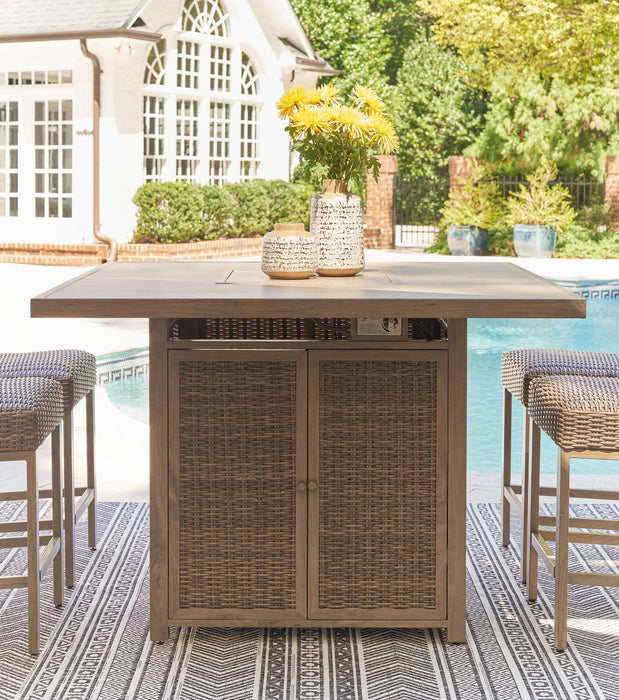 Walton Bridge Outdoor Bar Set - Abundant Home Collections