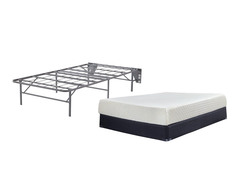 10 Inch Chime Memory Foam Mattress Set - Abundant Home Collections