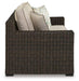 Coastline Bay Outdoor Loveseat with Cushion - Abundant Home Collections