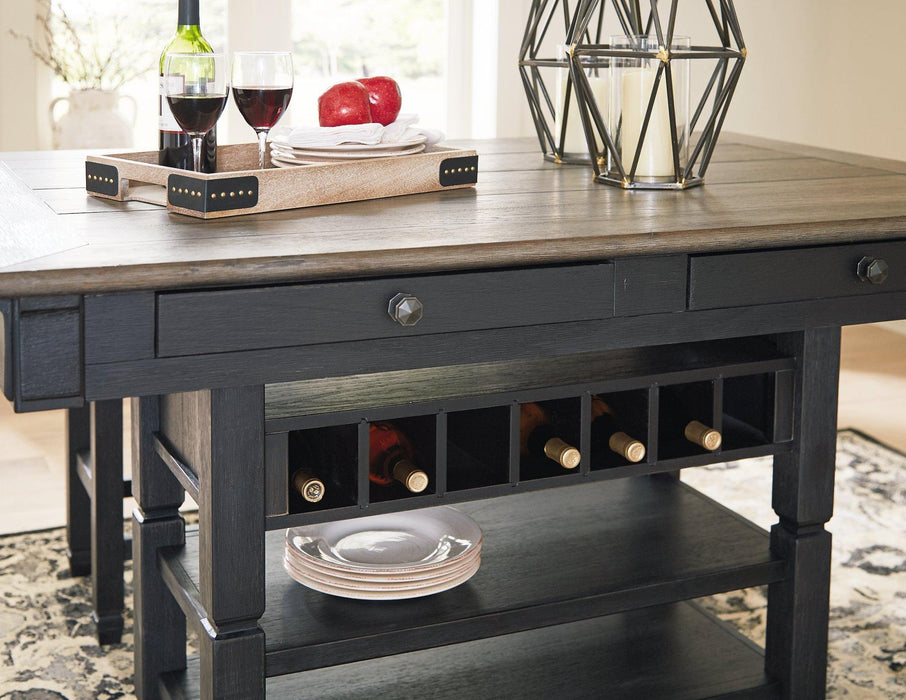 Tyler Creek Counter Height Dining Set - Abundant Home Collections