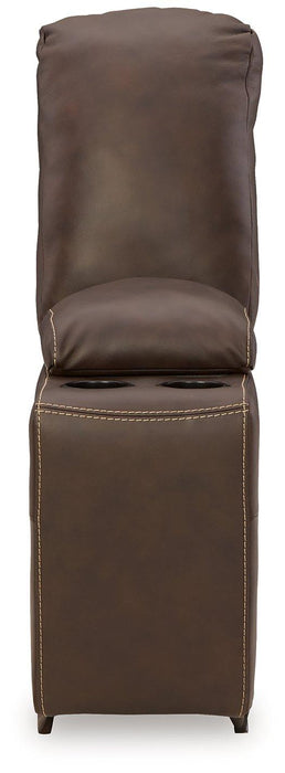 Dunleith Power Reclining Loveseat with Console - Abundant Home Collections