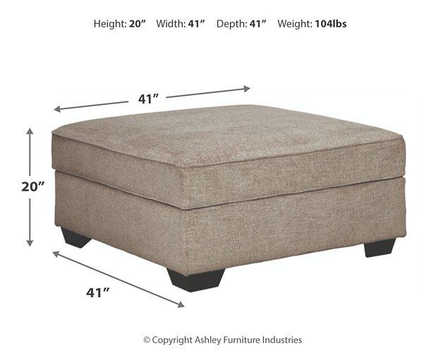 Bovarian Ottoman - Abundant Home Collections