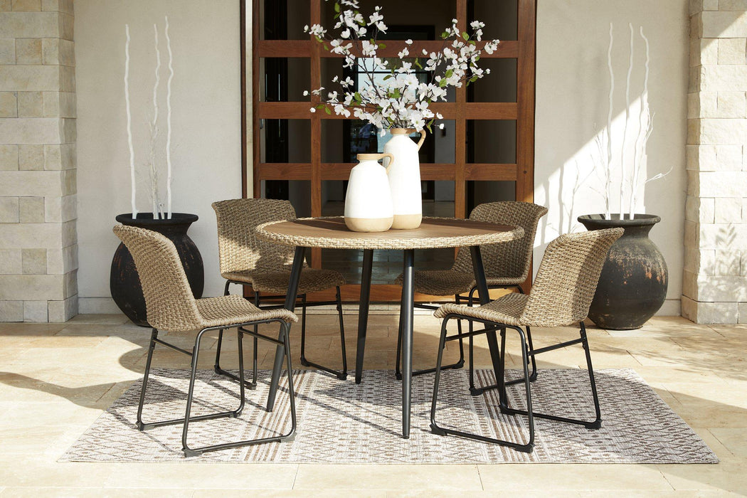 Amaris Outdoor Dining Set - Abundant Home Collections
