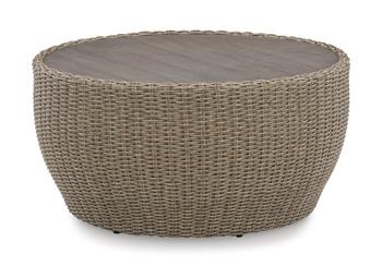 Danson Outdoor Occasional Table Set - Abundant Home Collections