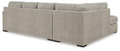Calnita Sectional with Chaise - Abundant Home Collections