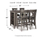 Caitbrook Counter Height Dining Set - Abundant Home Collections