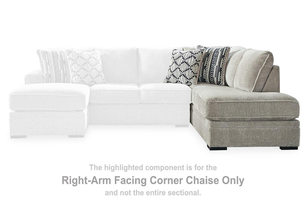 Calnita Sectional with Chaise - Abundant Home Collections