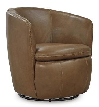 Kierreys Swivel Accent Chair - Abundant Home Collections