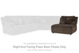 Top Tier Sectional Sofa Chaise - Abundant Home Collections