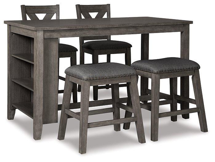 Caitbrook Counter Height Dining Set - Abundant Home Collections