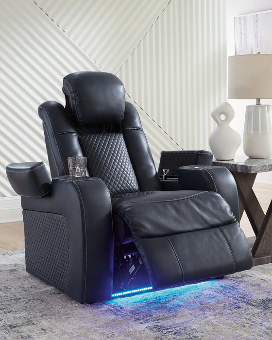 Fyne-Dyme Power Recliner - Abundant Home Collections