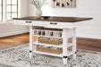 Valebeck Counter Height Dining Table - Abundant Home Collections