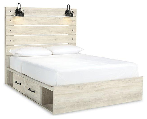 Cambeck Bed with 2 Storage Drawers - Abundant Home Collections