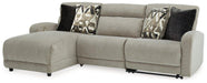 Colleyville Power Reclining Sectional with Chaise - Abundant Home Collections