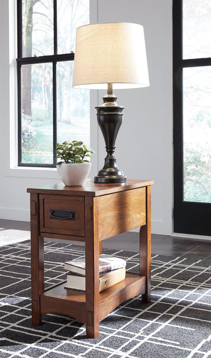 Breegin Chairside End Table - Abundant Home Collections