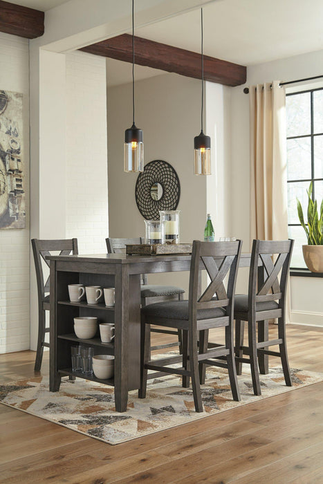 Caitbrook Counter Height Dining Set - Abundant Home Collections