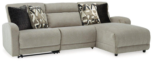 Colleyville Power Reclining Sectional with Chaise - Abundant Home Collections