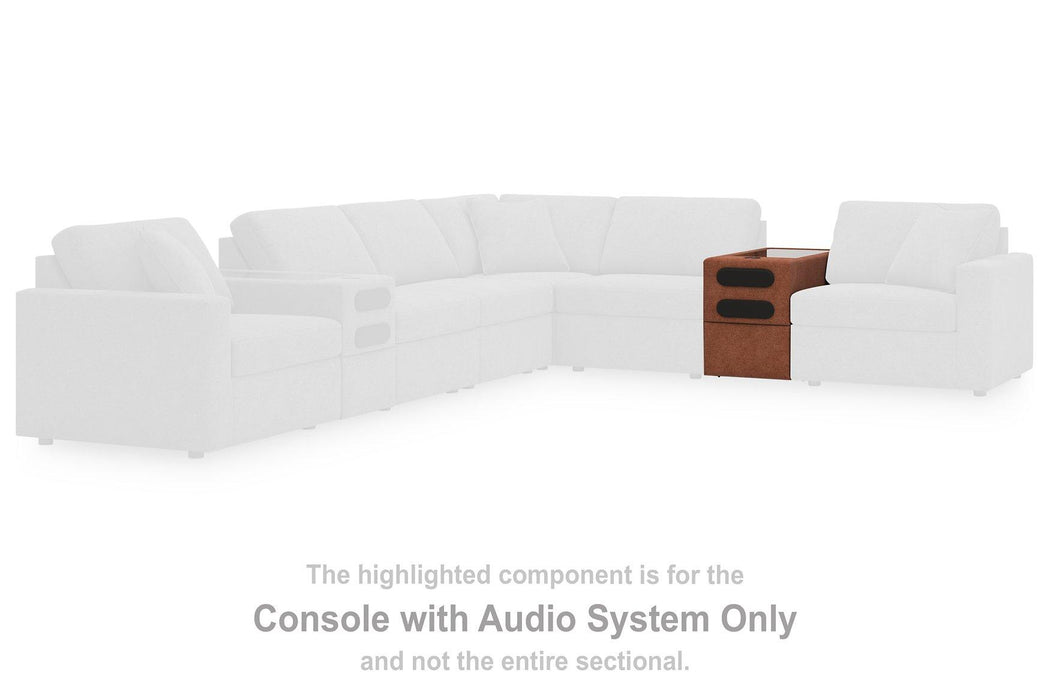 Modmax 5 Piece Sectional with Audio Console - Abundant Home Collections