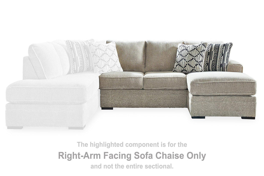 Calnita Sectional with Chaise - Abundant Home Collections