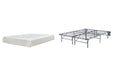 10 Inch Chime Memory Foam Mattress Set - Abundant Home Collections