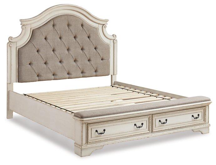 Realyn Upholstered Bed - Abundant Home Collections