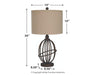 Manasa Lamp Set - Abundant Home Collections