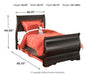 Huey Vineyard Bedroom Set - Abundant Home Collections