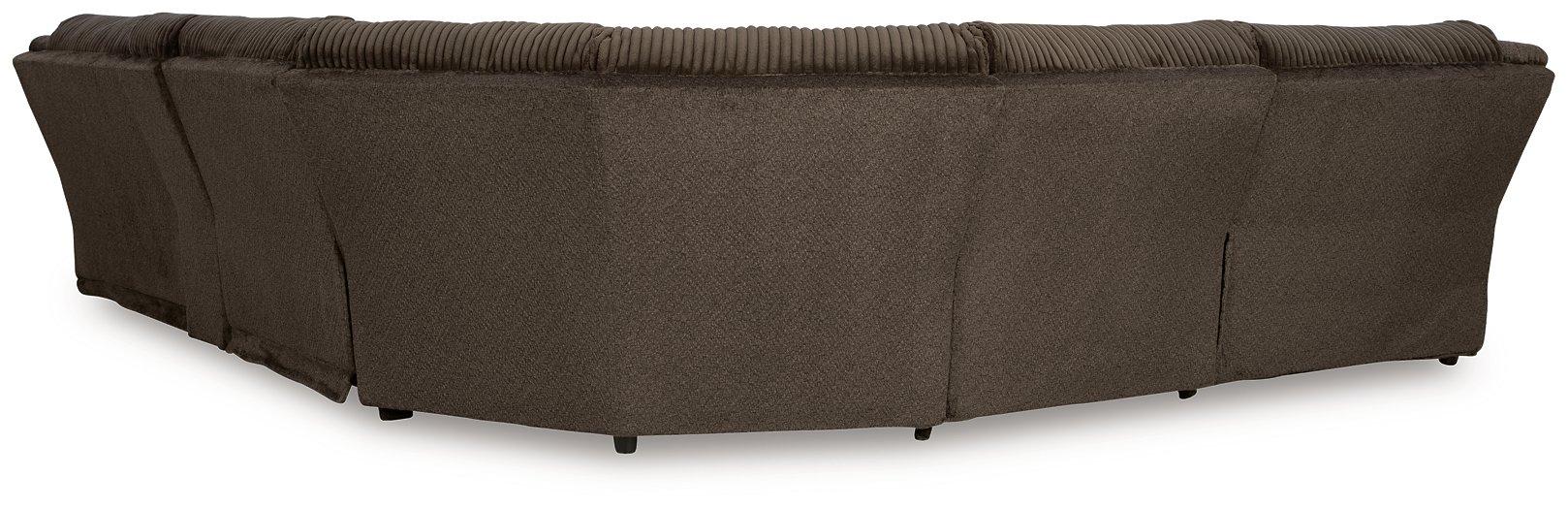 Top Tier Reclining Sectional with Chaise - Abundant Home Collections