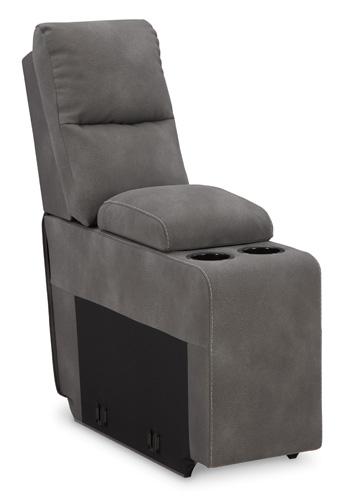 Next-Gen DuraPella Power Reclining Sectional Loveseat with Console - Abundant Home Collections