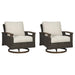 Paradise Trail Outdoor Loveseat, Lounge Chairs and Fire Pit Table - Abundant Home Collections