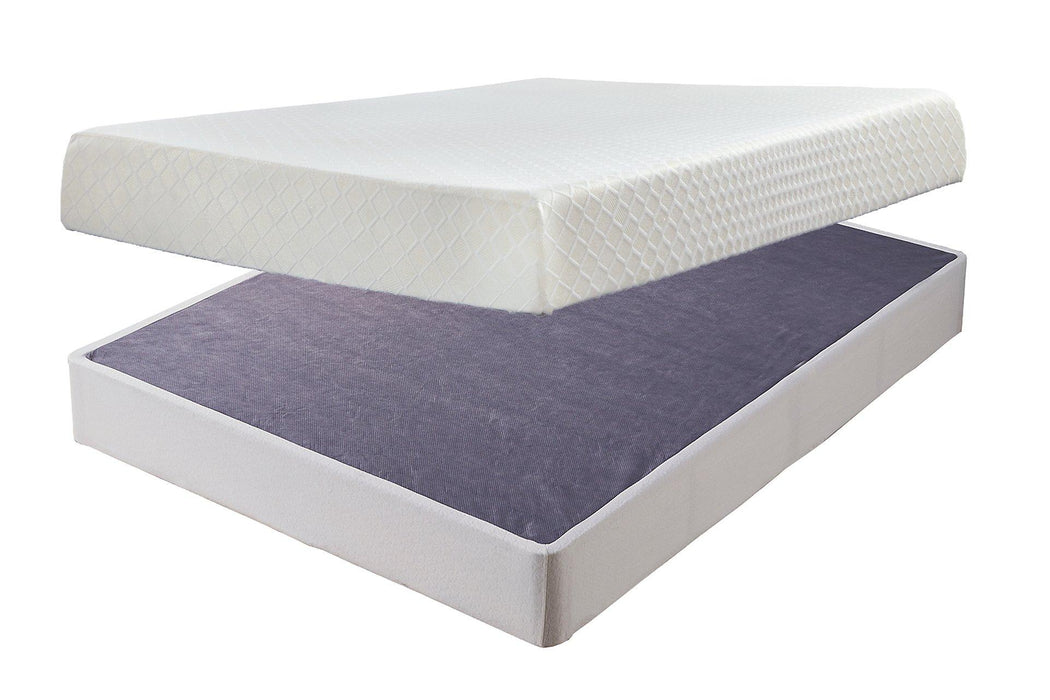 10 Inch Chime Memory Foam Mattress Set - Abundant Home Collections