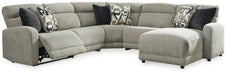 Colleyville Power Reclining Sectional with Chaise - Abundant Home Collections
