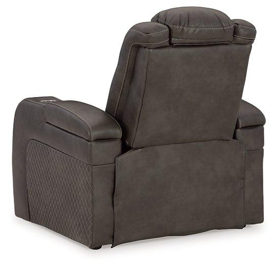 Fyne-Dyme Power Recliner - Abundant Home Collections