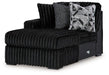 Midnight-Madness Super Chaise - Abundant Home Collections