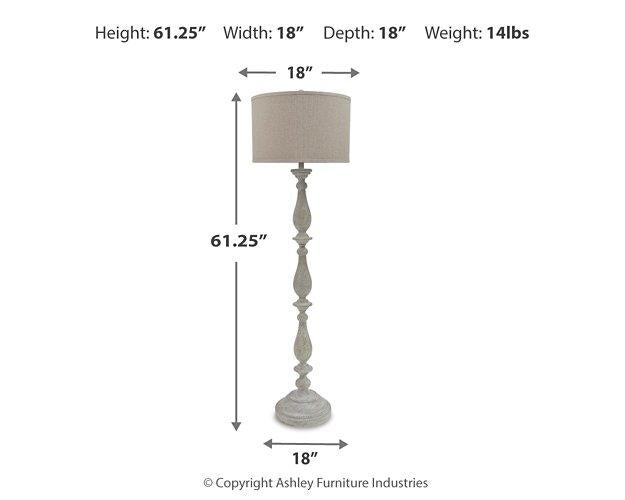 Bernadate Lamp Set - Abundant Home Collections