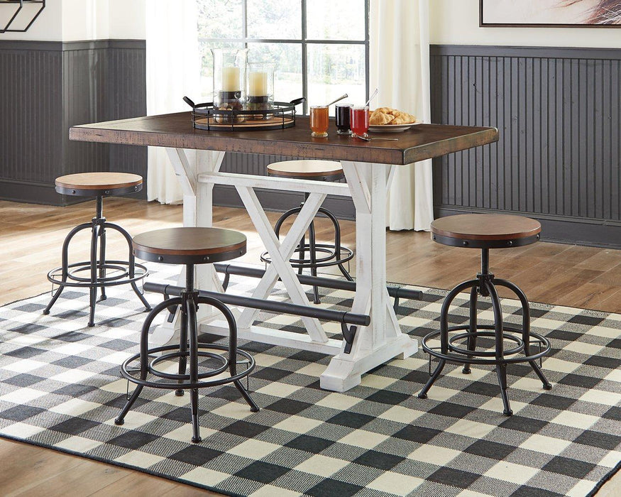 Valebeck Counter Height Dining Table - Abundant Home Collections