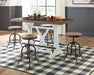 Valebeck Counter Height Dining Table - Abundant Home Collections